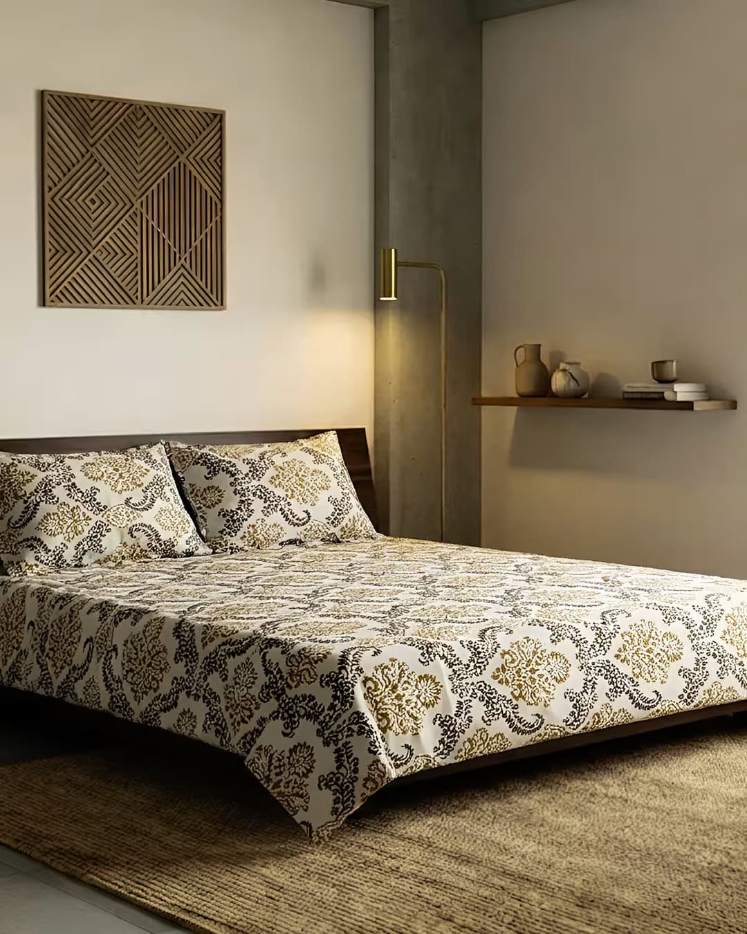 The Baroque Damask Bed Set view 2